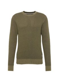 Jack & Jones JACK & JONES, Herren Pullover 'JORWALSH KNIT CREW NECK', Dunkelgr&uuml;n