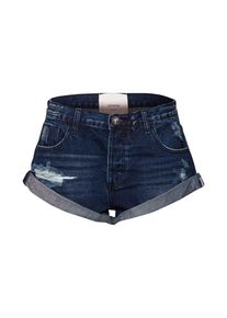 One Teaspoon, Damen Jeansshort 'Bandits', Blau