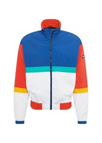 Tommy Hilfiger, Herren Jacke, Royalblau / Mischfarben / Wei&szlig;