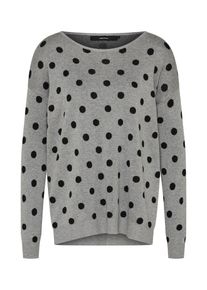 V&eacute;ro Moda VERO MODA, Damen Pullover, Grau / Schwarz