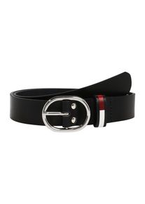 Tommy Jeans, Damen 'TJW FLAG INLAY BELT 3.0', Schwarz