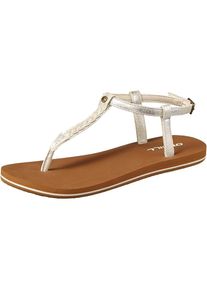 O`Neill O'NEILL, Damen Sandale 'FW BRAIDED DITSY PLUS', Braun / Wei&szlig;