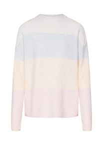 BETTY & CO Betty & Co, Damen Pullover, Rauchblau / Hellgrau / Pastellorange / Rosa