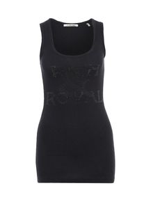 Rich & Royal Rich & Royal, Damen Jerseytop, Schwarz