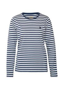 Polo Ralph Lauren, Damen Langarmshirt, Navy / Offwhite