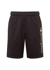 Champion Authentic Athletic Apparel, Herren Hose 'Bermuda', Schwarz / Wei&szlig;