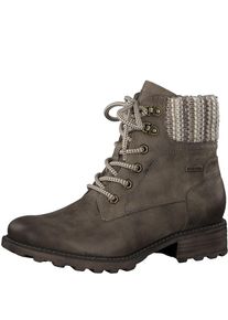 Tamaris, Damen Schn&uuml;rstiefel, Taupe