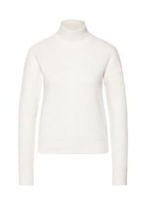 Noisy may, Damen Pullover 'NMTOMMA L/S HIGH NECK KNIT', Wei&szlig;