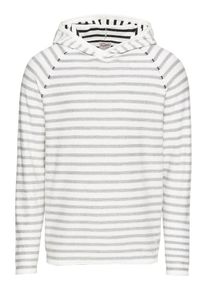 Jack & Jones JACK & JONES, Herren Pullover 'JORLAYZE KNIT HOOD', Beige / Hellgrau