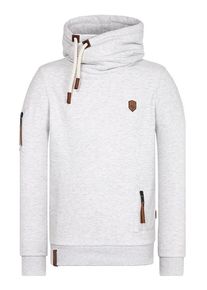 Naketano, Herren Kapuzenpullover 'Pimp', Hellgrau