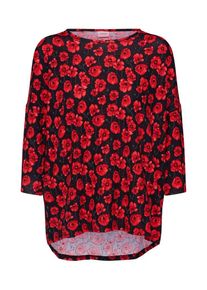 Jacqueline de Yong, Damen Shirt, Rot / Schwarz