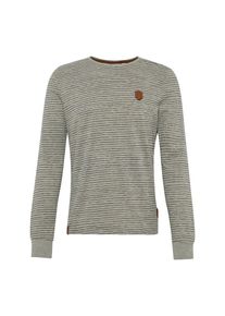 Naketano, Herren Male Sweatshirt Hosenpuper Langen, Grau / Schwarz