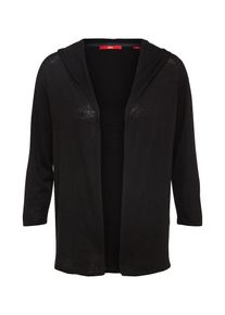 s.Oliver RED LABEL, Damen Strickjacke, Schwarz