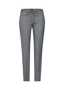 Opus, Damen Stoffhose, Graumeliert / Schwarz