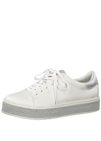 s.Oliver RED LABEL, Damen Sneaker 'Sneaker', Wei&szlig;