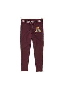 Abercrombie & Fitch Abercrombie & Fitch, Damen Hose 'BTS18-LOGO FLEGGING', Burgunder