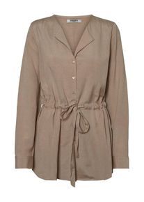 Pieces, Damen Hemd, Camel