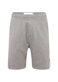 Calvin Klein Jeans, Herren Shorts 'SIDE INSTITUTIONAL SHORT', Graumeliert