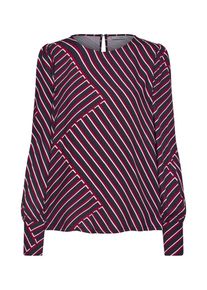 minimum, Damen Bluse 'Jenssine', Rot / Schwarz / Weiß