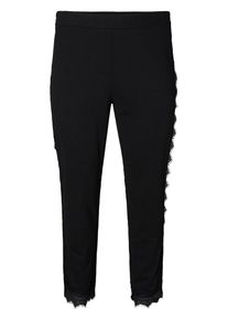 JUNAROSE, Damen Hose, Schwarz