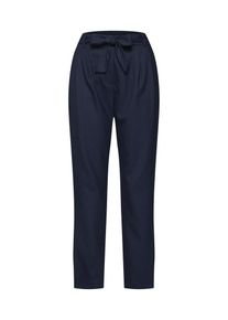 Selected Femme, Damen - Hosen 'SLFBIO MW CROPPED WOOL PANT', Blau