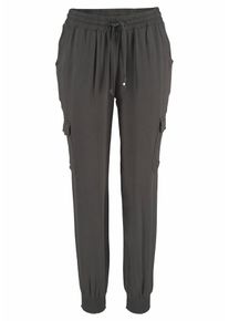 Lascana, Damen Strandhose, Dunkelgrau