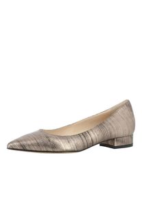 Evita, Damen Pumps FRANCA, Gold / Schwarz