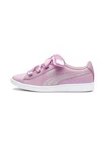 Puma, M&auml;dchen Sneaker 'Vikky Ribbon Youth', Puder / Hellpink