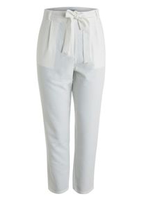 Pieces, Damen Klassische Hose, Wei&szlig;