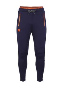 Superdry, Herren Sport-Hose 'TRAINING', Navy / Orange