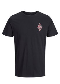 Jack & Jones JACK & JONES, Herren T-Shirt, Rot / Schwarz / Wei&szlig;
