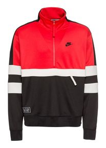Nike Sportswear, Herren Sweatshirt, Creme / Rot / Schwarz