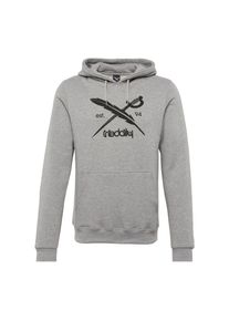 Iriedaily, Herren Sweatshirt 'Daily Flag', Graumeliert