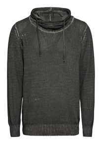 INDICODE JEANS, Herren Pullover 'Bobby', Dunkelgrau