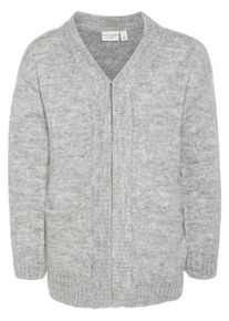 name it, M&auml;dchen Strickjacke, Grau