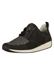 Ara, Damen Sneaker, Silbergrau / Schwarz