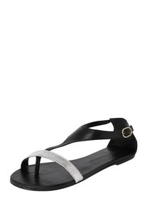 Melvin & Hamilton MELVIN & HAMILTON, Damen Sandale 'Colette 4', Schwarz / Silber