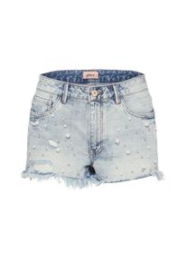 Only, Damen Shorts 'DIVINE', Hellblau