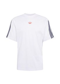 adidas originals, Herren Shirt 'Floating Tee', Schwarz / Wei&szlig;