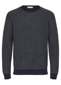 Selected Homme, Herren Strickpullover, Nachtblau / Graphit