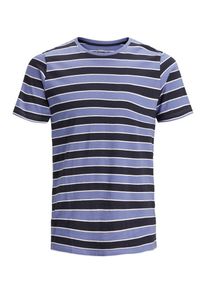 Jack & Jones JACK & JONES, Herren T-Shirt, Blau / Helllila