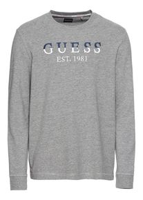 Guess, Herren Langarmshirt 'HERBERT', Grau