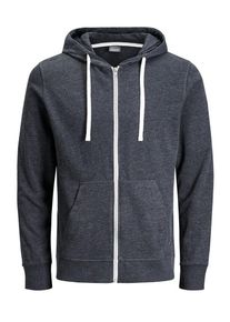 Jack & Jones JACK & JONES, Herren L&auml;ssige Sweatjacke, Basaltgrau