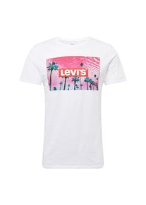 Levi's LEVI'S, Herren T-Shirt 'Graphic Set', Pink / Rot / Wei&szlig;