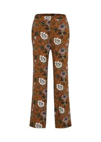 soyaconcept, Damen Hose 'MAISE', Ocker / Mischfarben / Naturwei&szlig;