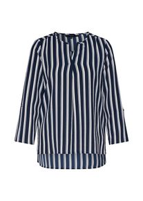 V&eacute;ro Moda VERO MODA, Damen Top, Nachtblau / Wei&szlig;
