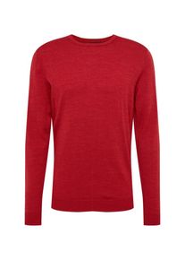 Selected Homme, Herren Pullover 'TOWER MERINO CREW NECK NOOS', Rot