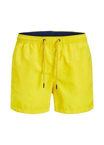 Jack & Jones JACK & JONES, Herren Badeshorts 'Quick Dry', Gelb