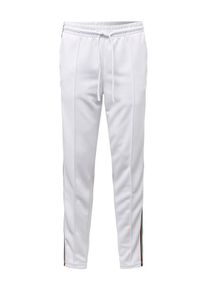 Urban Classics, Herren Hosen 'Side Taped Track Pants', Wei&szlig;