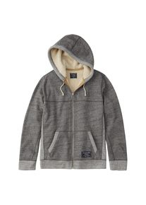 Abercrombie & Fitch Abercrombie & Fitch, Herren Sweatjacke 'MIN MKTD SHERPA FULLZIP 2+2', Grau